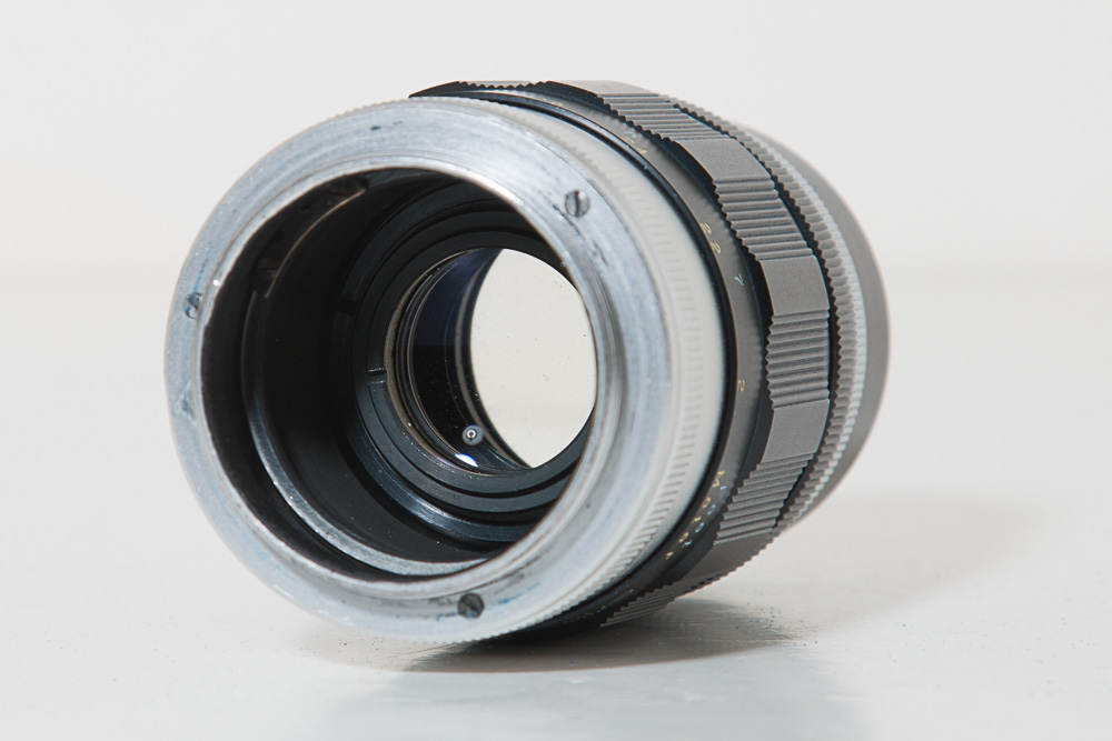 135mm lens, rear view