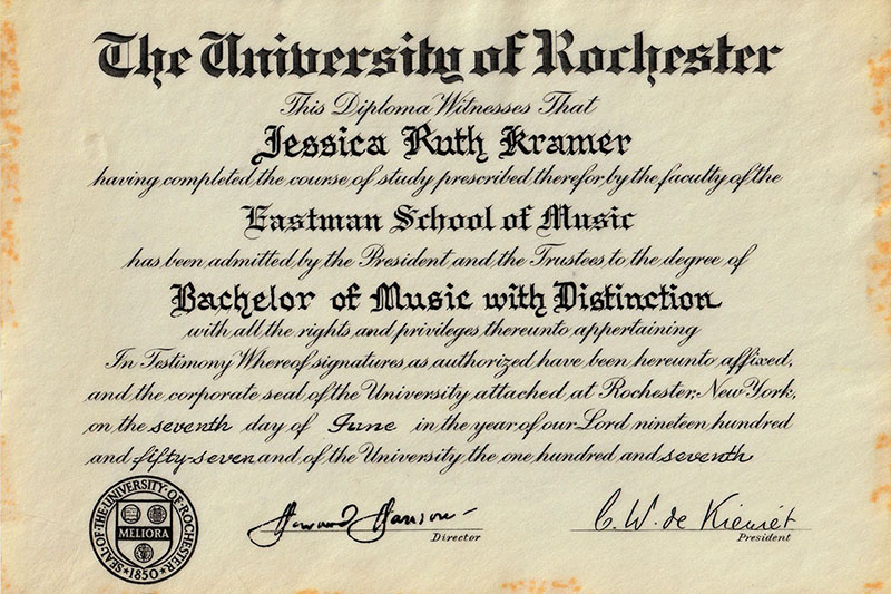 Jessica diploma
