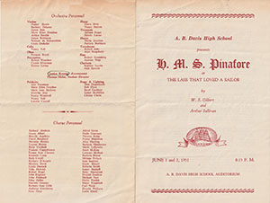 Pinafore program