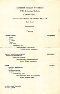Morceau concert program