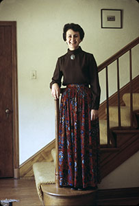 1972: Jessica in long dress