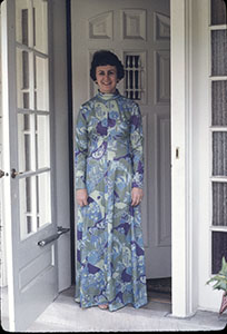 1974: Jessica in long dress