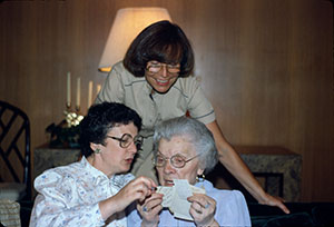 Mickey and Sarah with Jessica