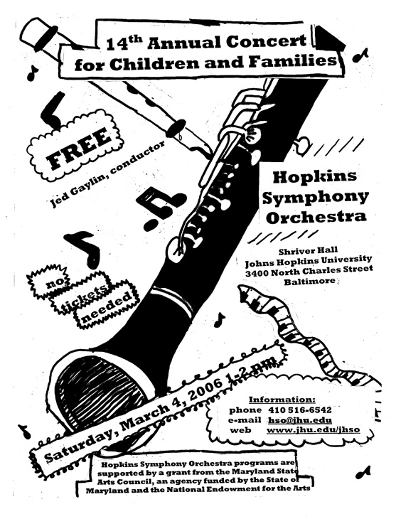 2005-06 children's concert program