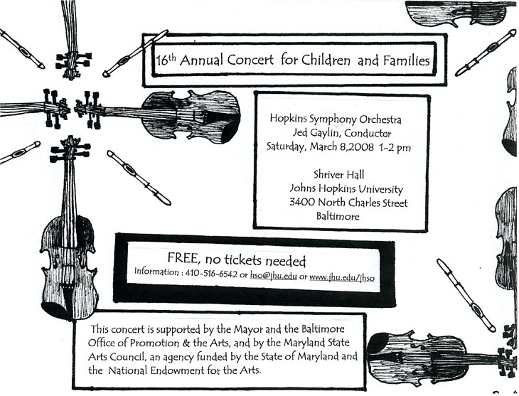 2007-08 children's concert program