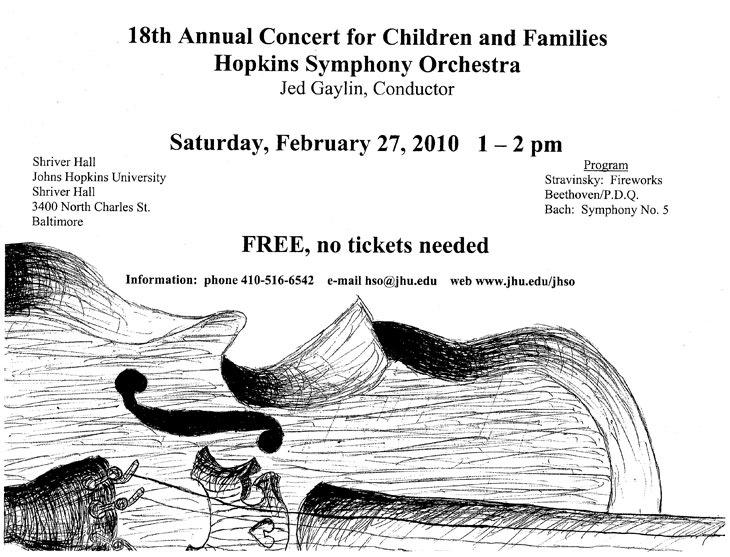 2009-10 children's concert program