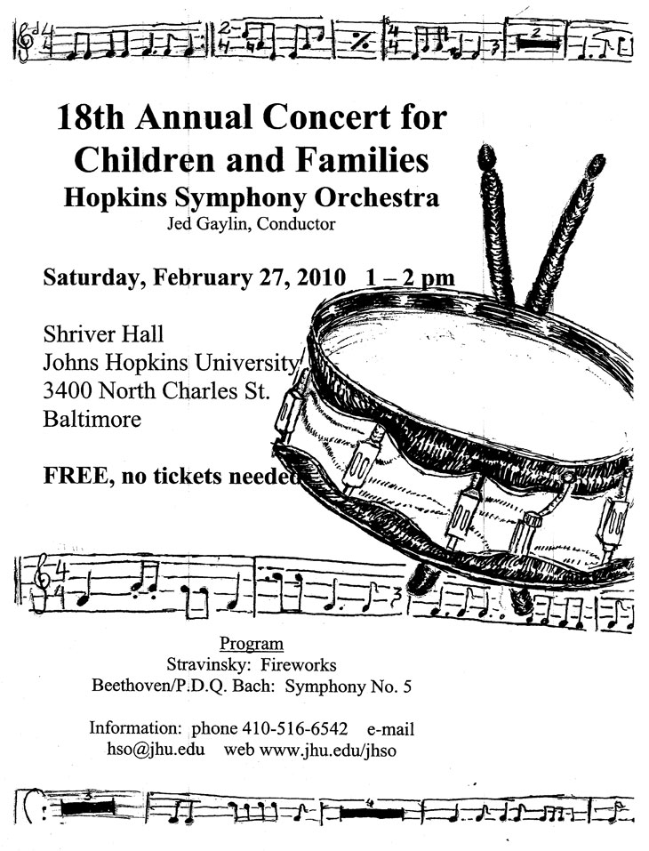 2009-10 children's concert program