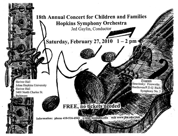 2009-10 children's concert program