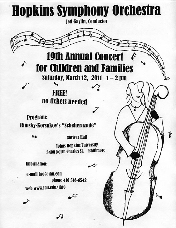 2010-11 children's concert program