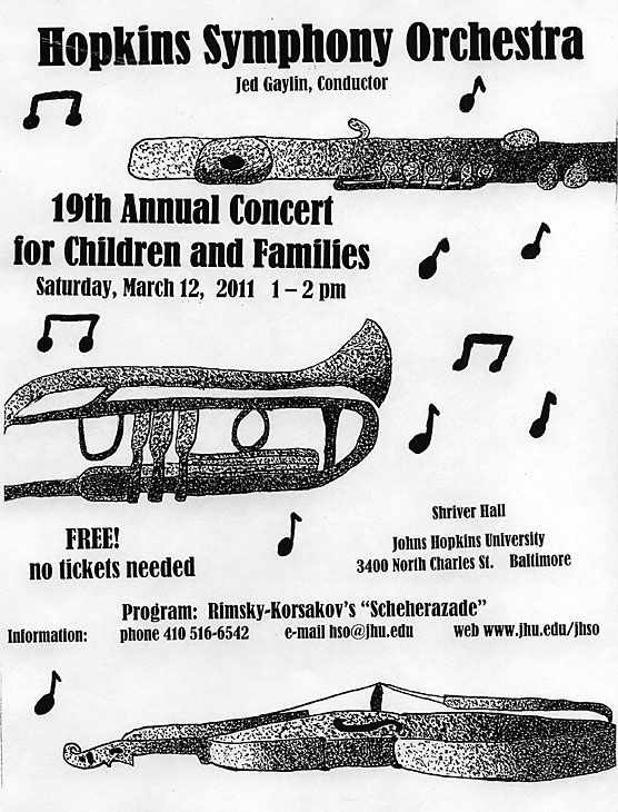 2010-11 children's concert program