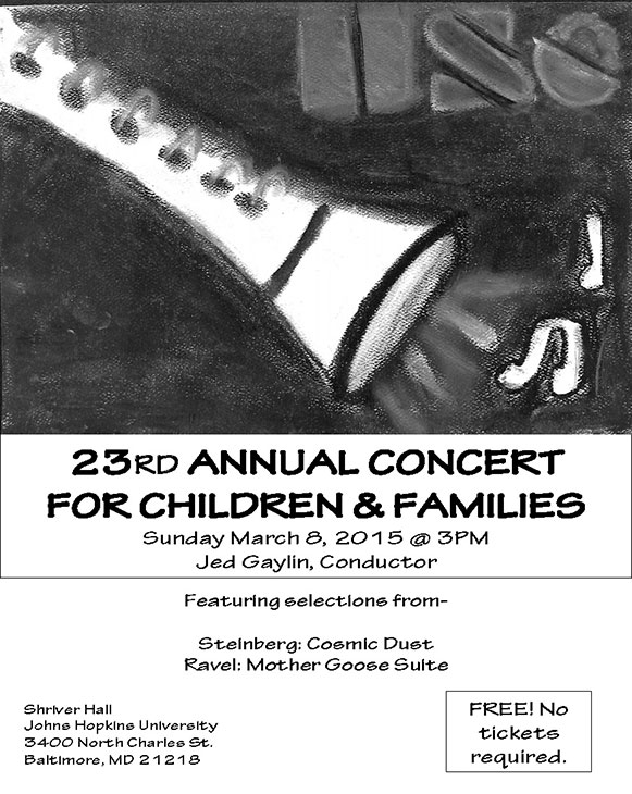 2014-2015 children's concert poster