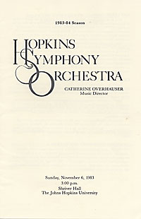 1983-84 concert program