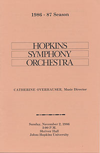 1986-87 concert program