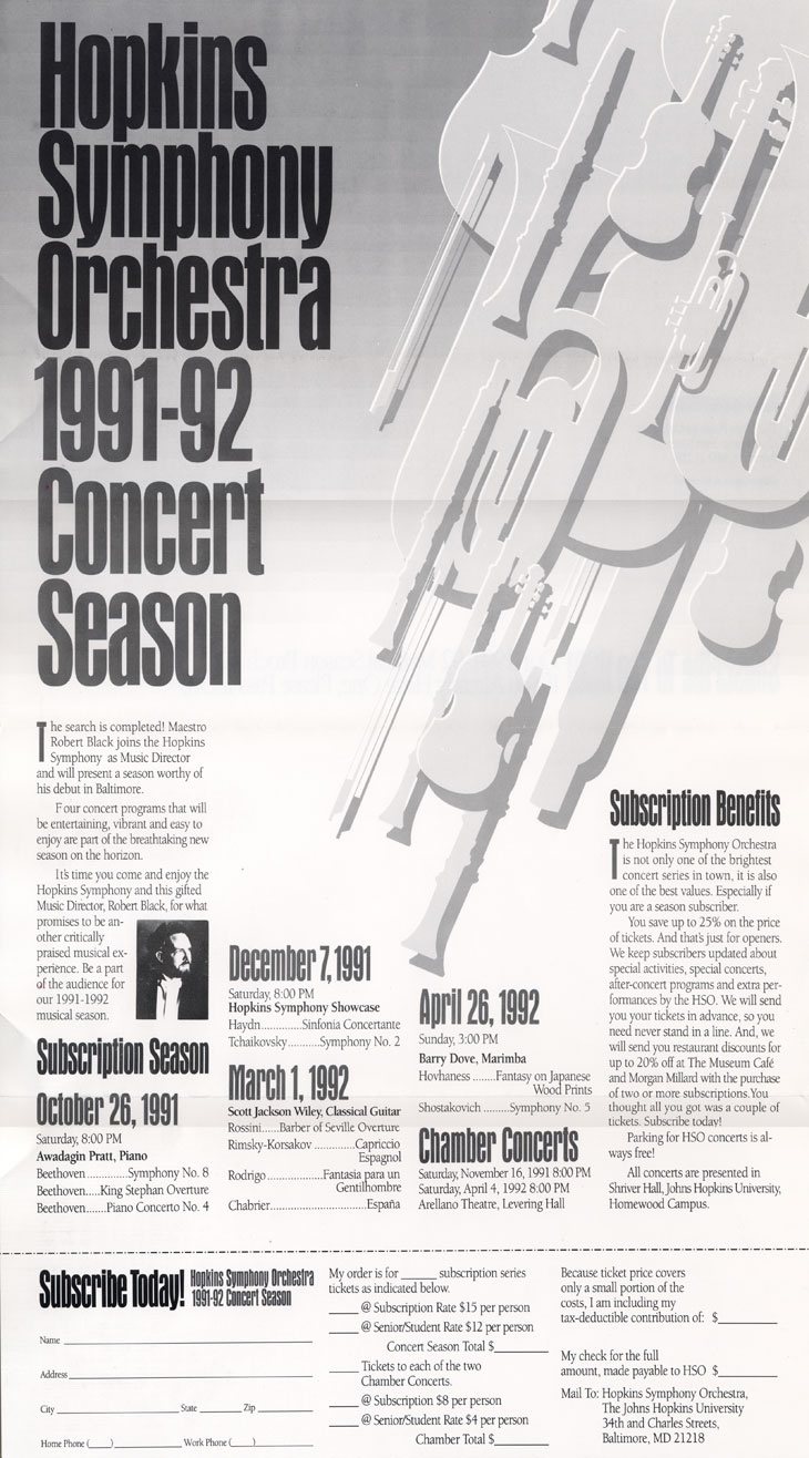 1991-92 season poster