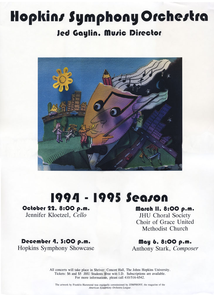 1994-95 season poster