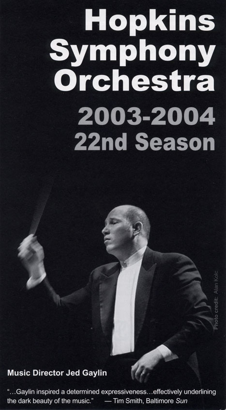 2003-04 season brochure