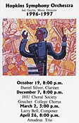 1996-97 concert program cover