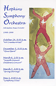 1998-99 concert program cover