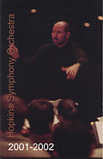 2001-02 concert program cover