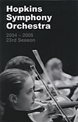 2004-05 concert program cover