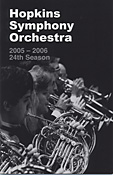 2005-06 concert program cover