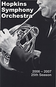 2006-07 concert program cover