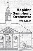 2009-10 concert program cover