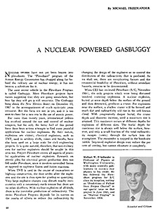 Nuclear powered gasbuggy