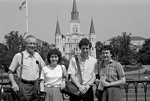 Family in New Orleans