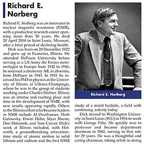 Richard Norberg Obituary