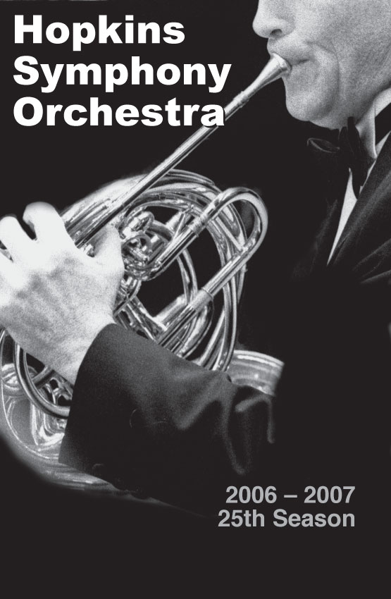 HSO 2006-07 concert cover