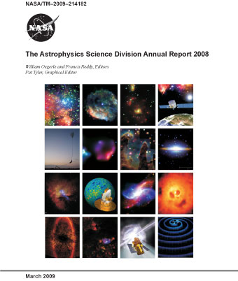 NASA ASD Ann.Rep. 2008, cover