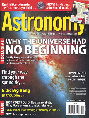 Astronomy cover