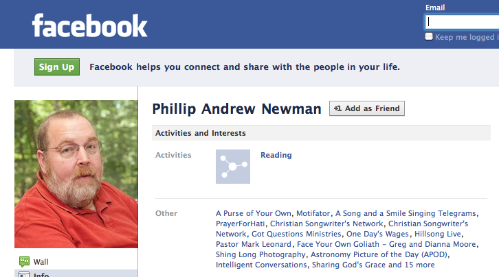 public Facebook: Newman
