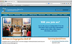 Beth El web site 2014 Sep